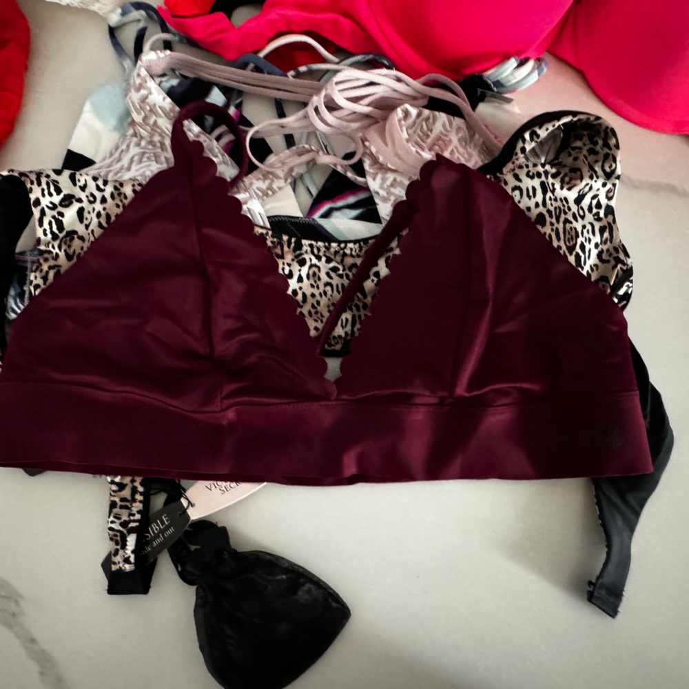 Bralettes size large Victoria secret with tags